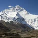 Widok na Himalaje – najwyższe góry na świecie.