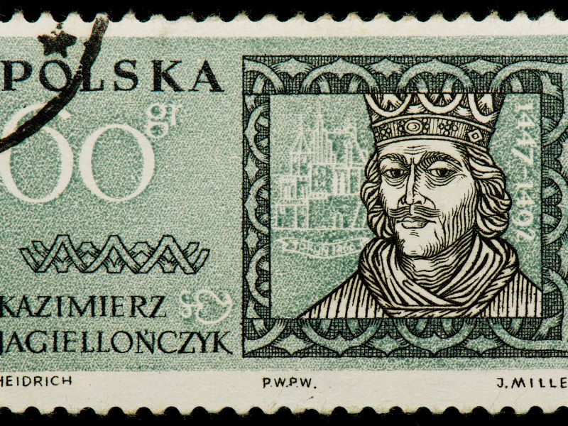 Banknot z Kazimierzem Jagiellończykiem.