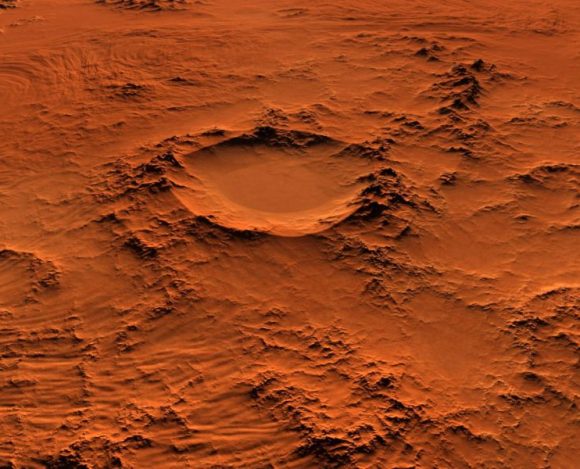 Czy życie na Marsie jest realne? Na zdjęciu powierzchnia Marsa.